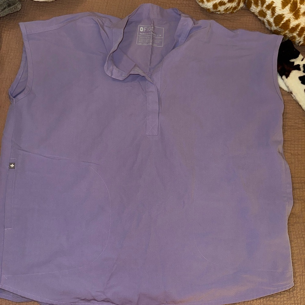 Women's Purple Figs scrub set